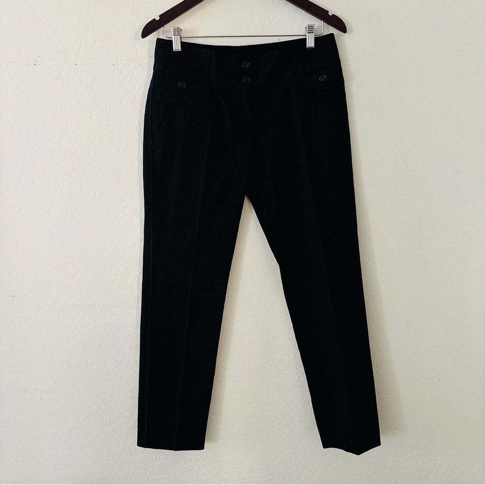 Dolce & Gabbana Women's Elegant Black Dress Pants Size 40 or 6‎ Designer Luxury